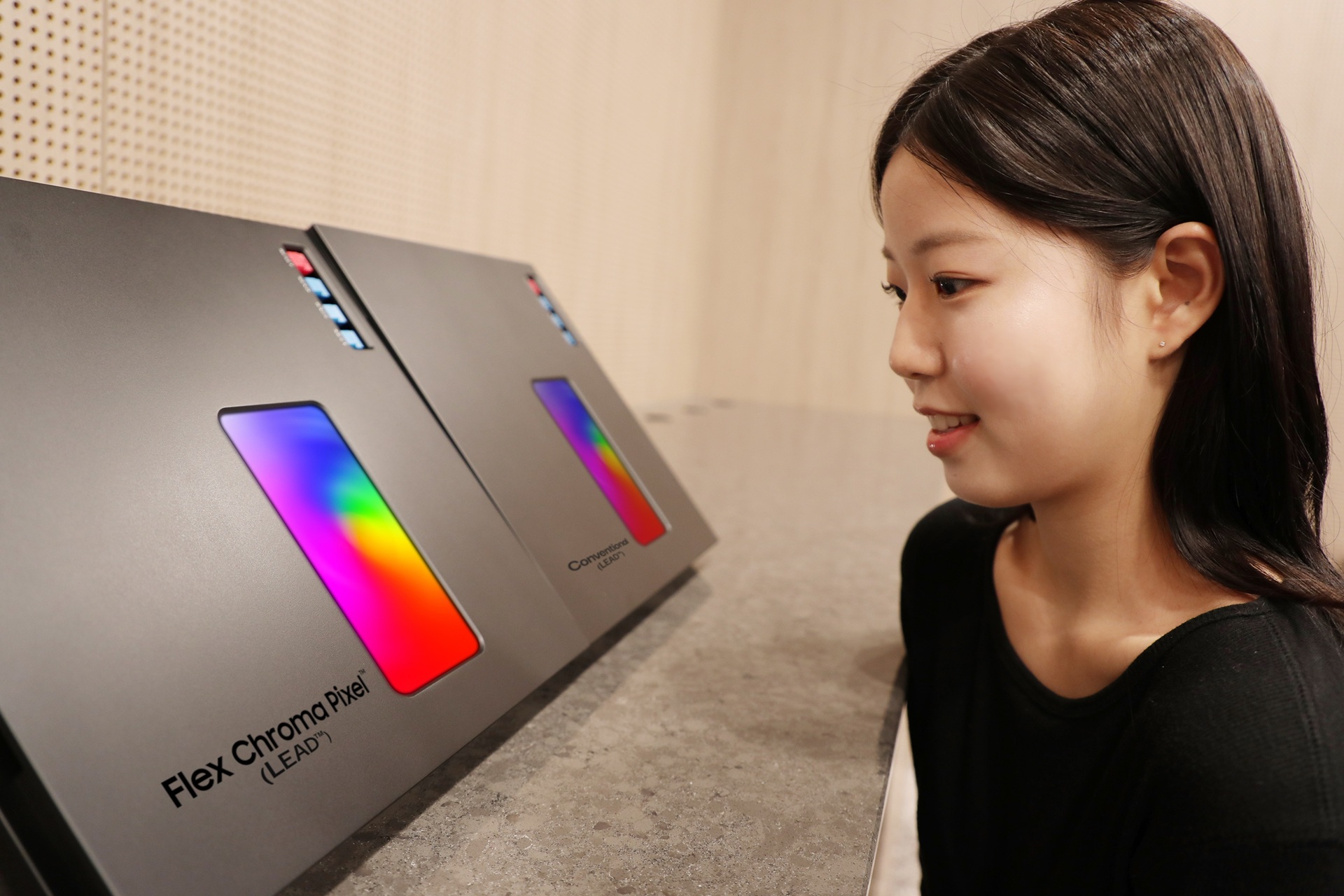 ekran samsung flex chroma pixel