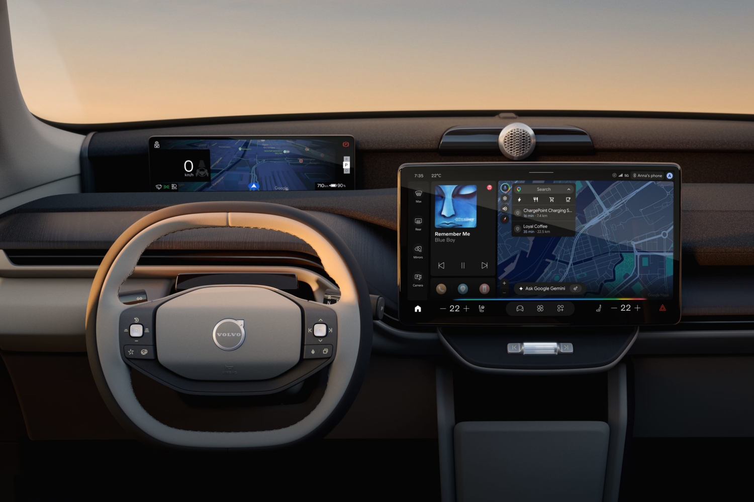 Google Gemini w Volvo