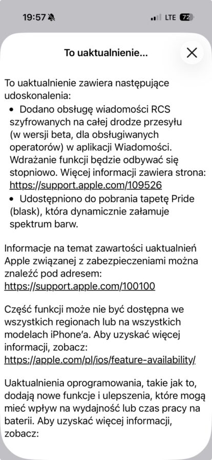 iOS 26.5 aktualizacja lista zmian