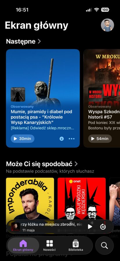iOS 26 aplikacja Podcasty
