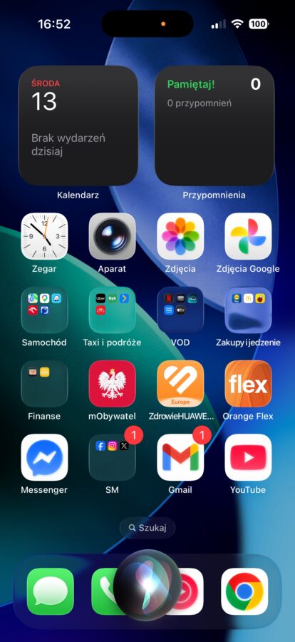 Siri w IOS 26