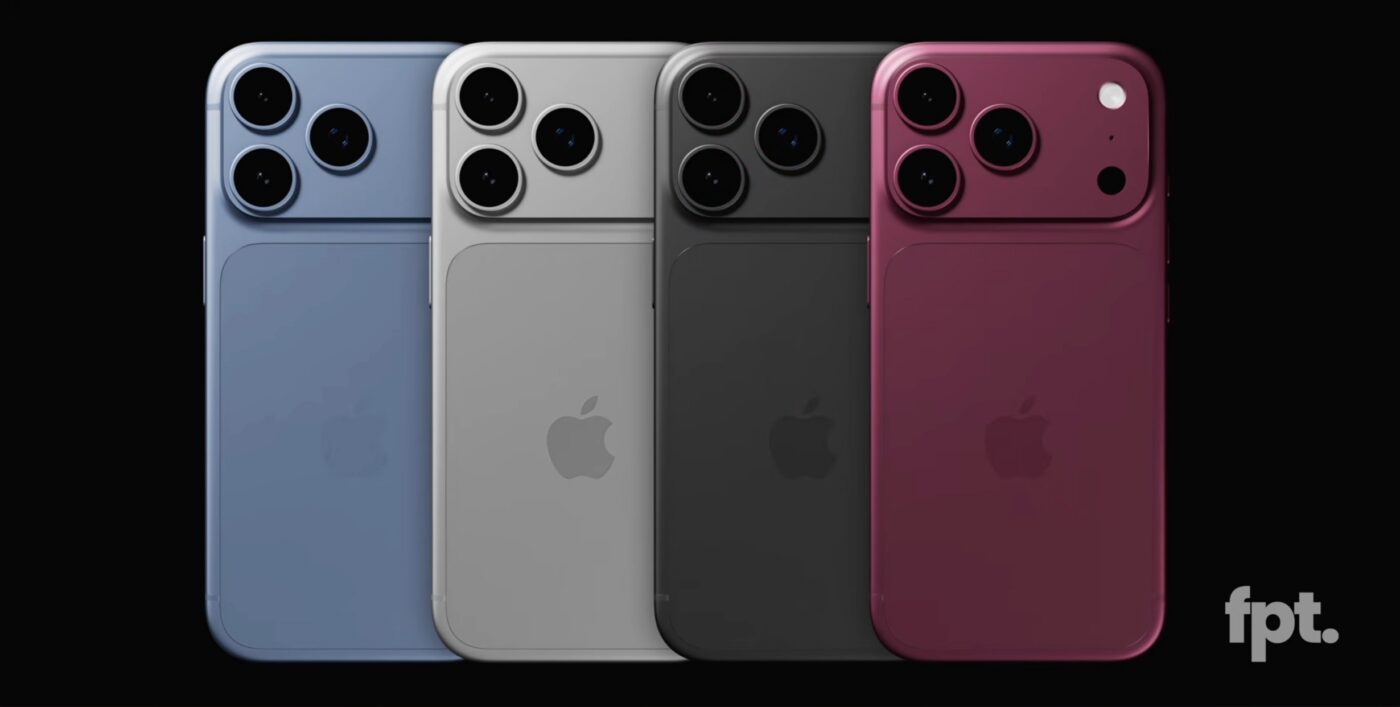 iPhone 18 Pro (Max) wygląd kolory