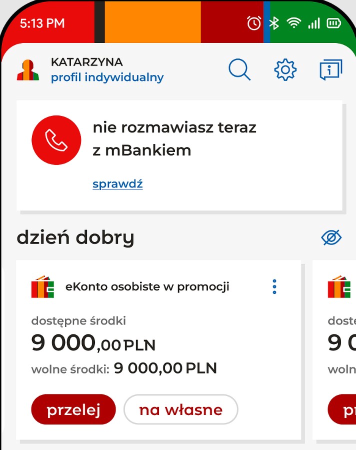 nowa funkcja w aplikacji mbanku, nie rozmawiasz z mbankiem