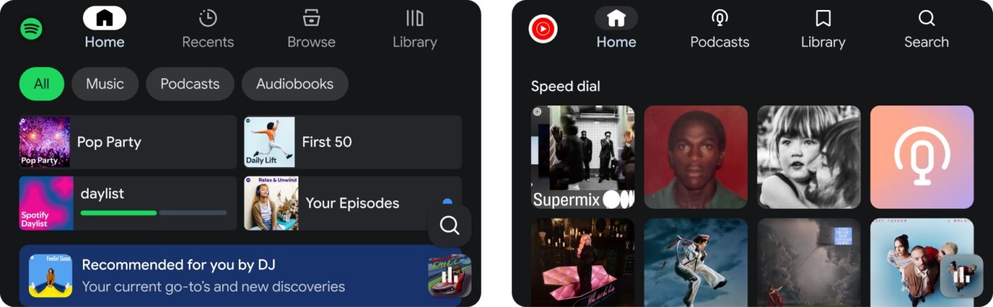 Nowy Android Auto aplikacje muzyczne