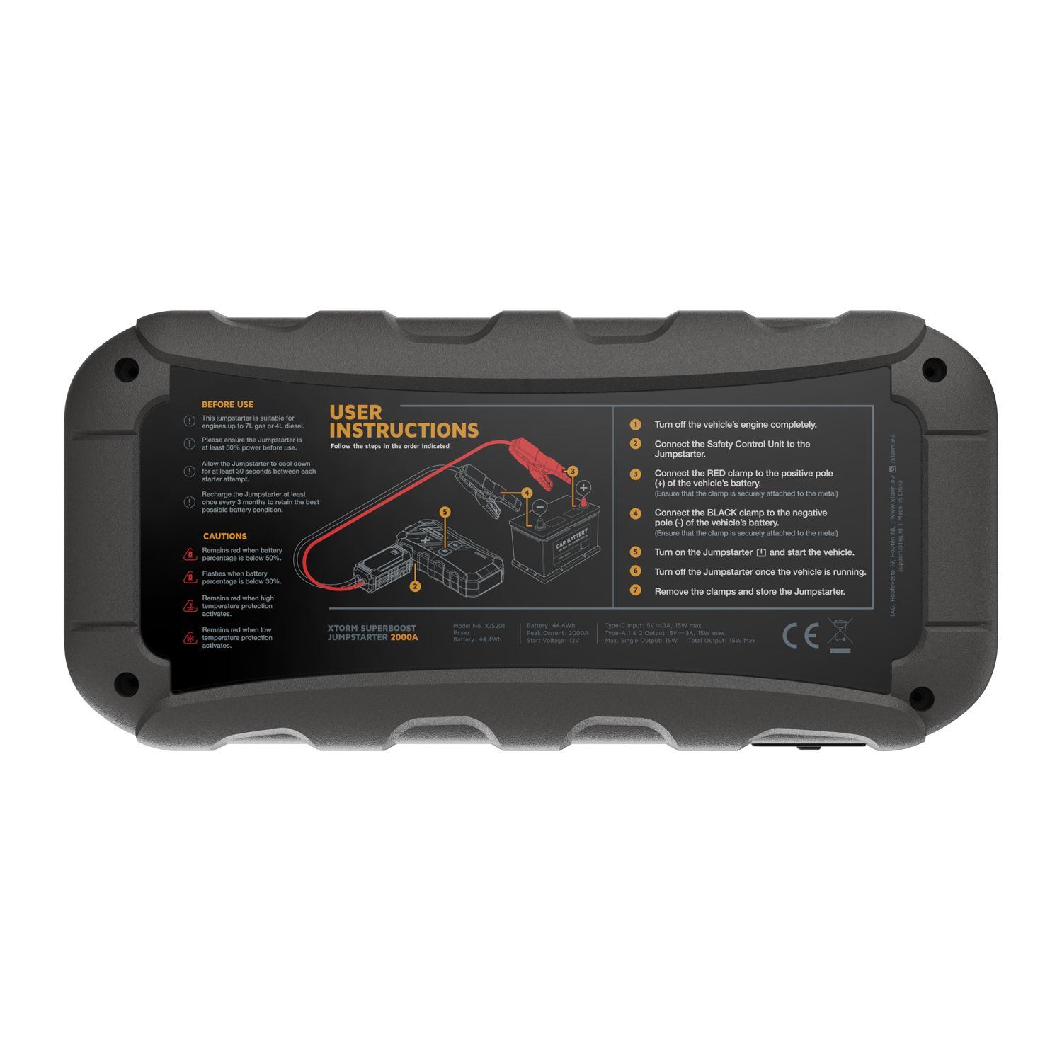 Powerbank Xtorm JumpStarter SuperBoost 2000A