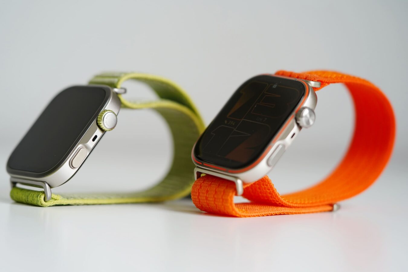 zielony Huawei Watch Fit 4 Pro vs pomarańczowy Huawei Watch Fit 5 Pro
