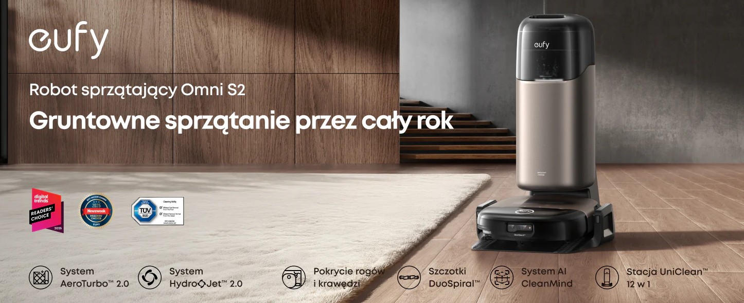 Robot sprzątający Eufy Omni S2