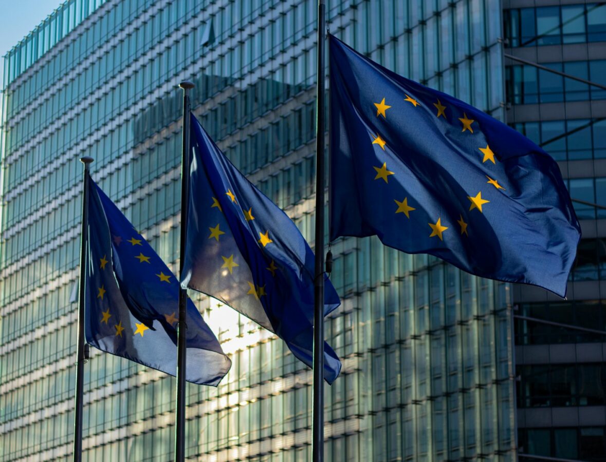 Unia Europejska, Komisja Europejska, flaga, flagi, UE, KE