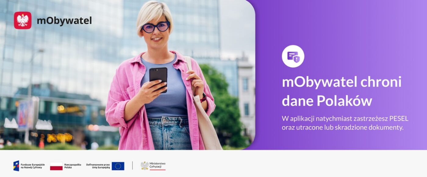 Zastrzeż dokument mObywatel