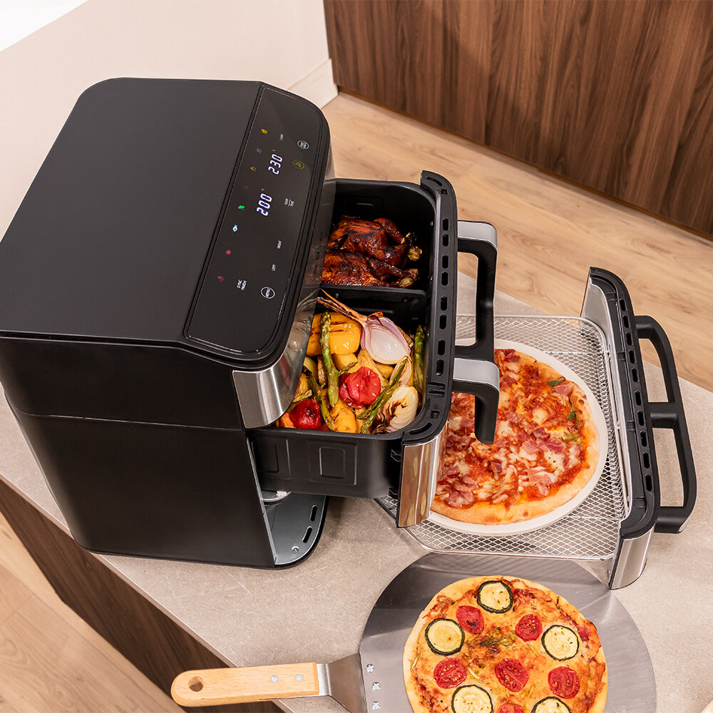 Airfryer i piec do pizzy w jednym Cecotec Cecofry FoodCourt 18000 4Pizza