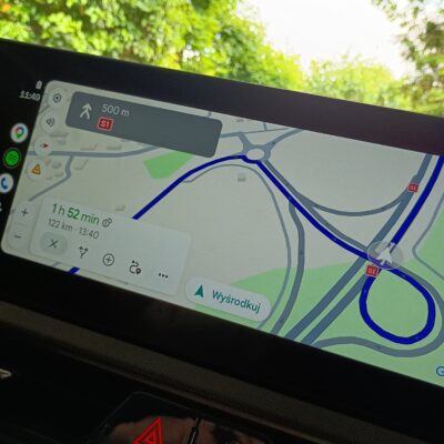 Android Auto, Mapy Google