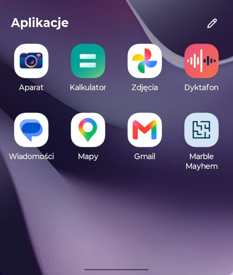 Motorola Razr 70 Ultra mały ekran system