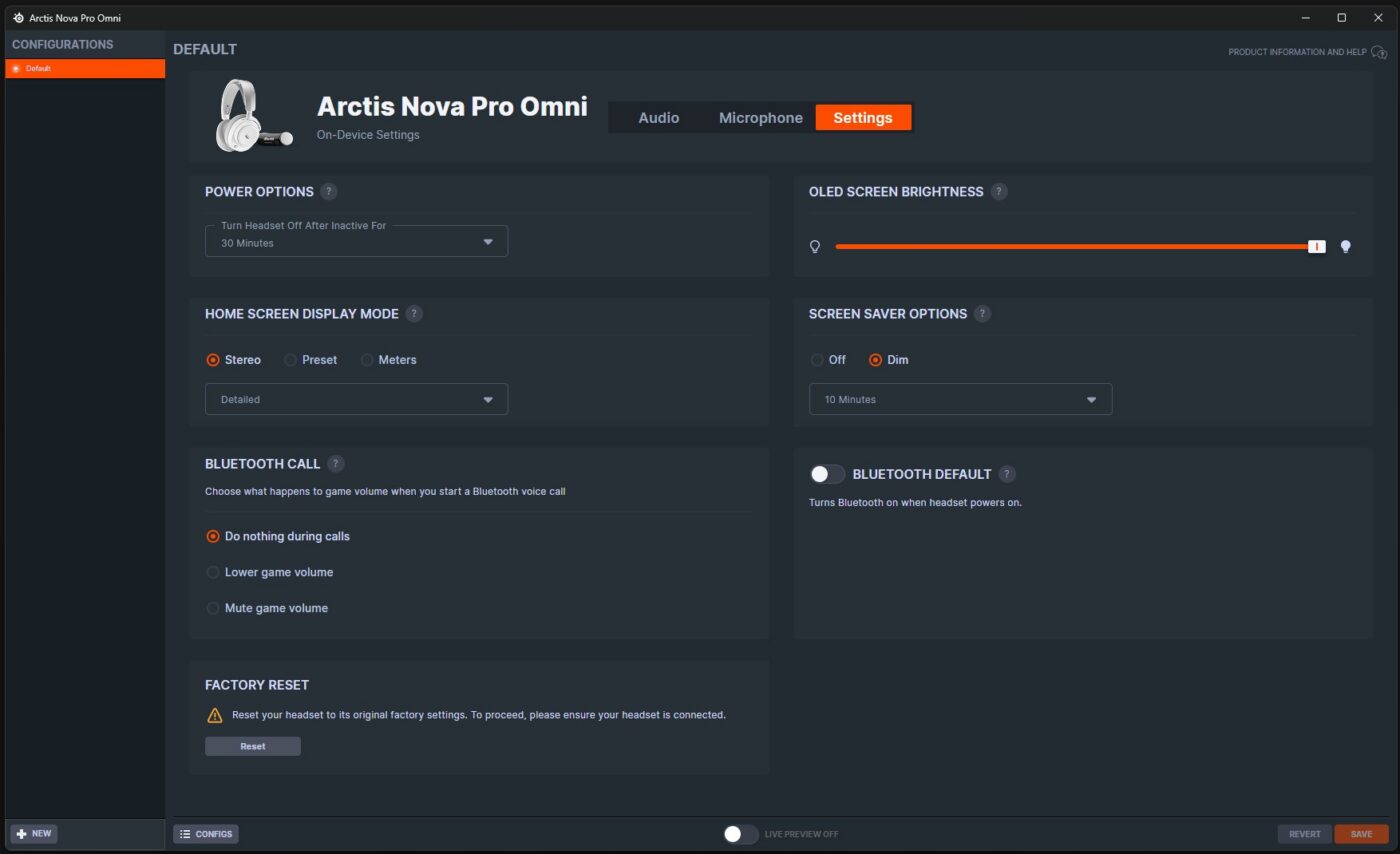 SteelSeries Arctis Nova Pro Omni recenzja aplikacja PC Windows
