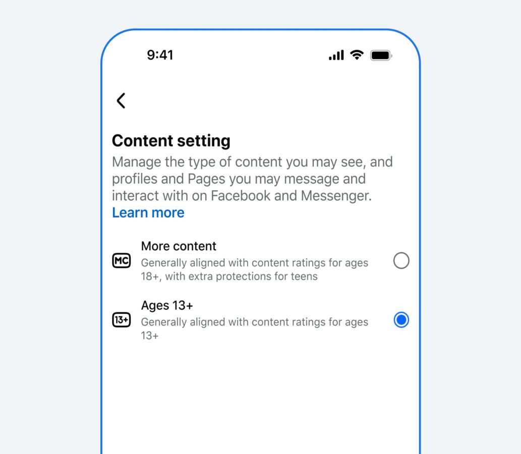 Facebook nowe ustawienia treści dla nastolatków