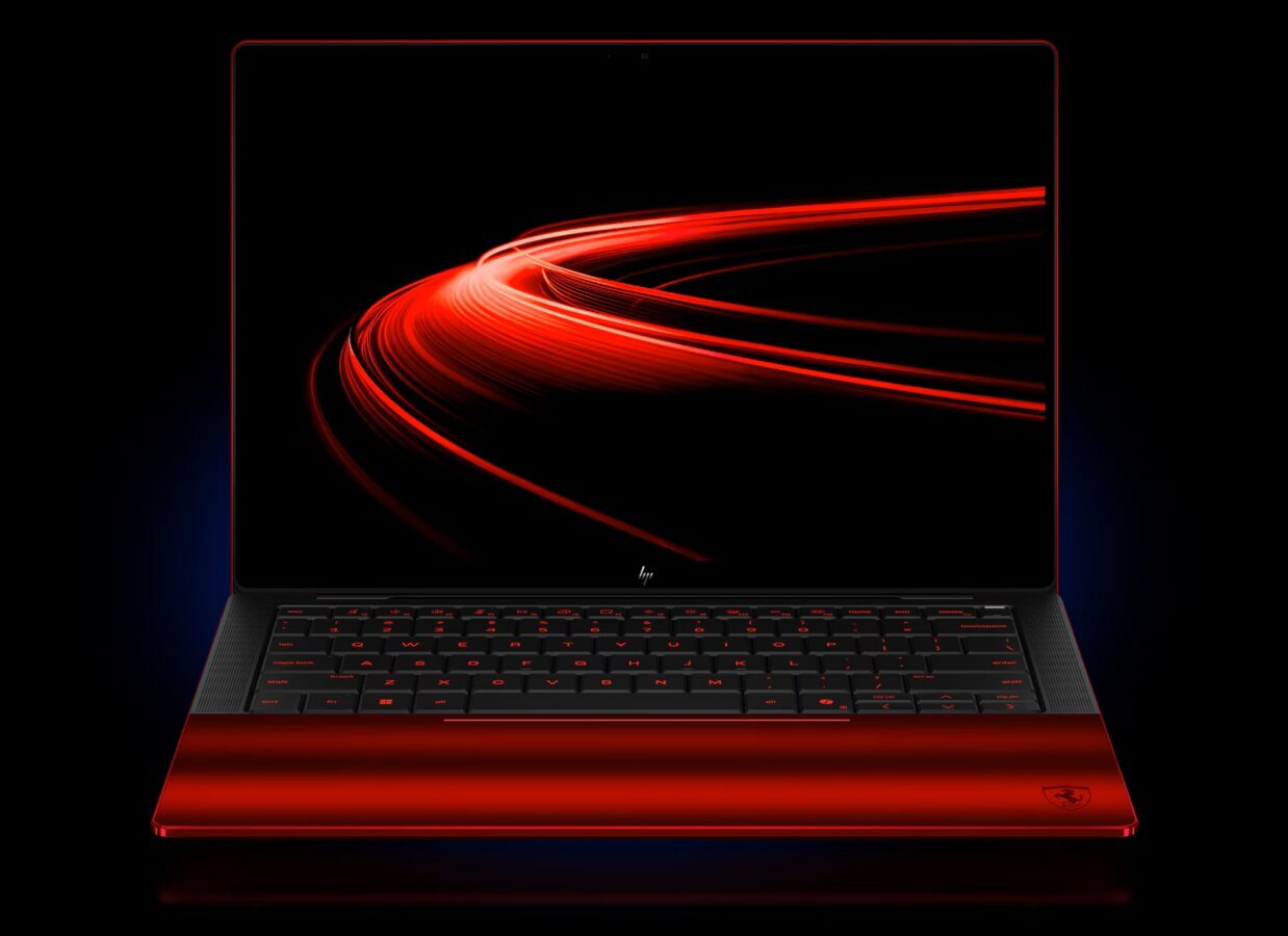laptop HP Limited Edition Scuderia Ferrari AI PC