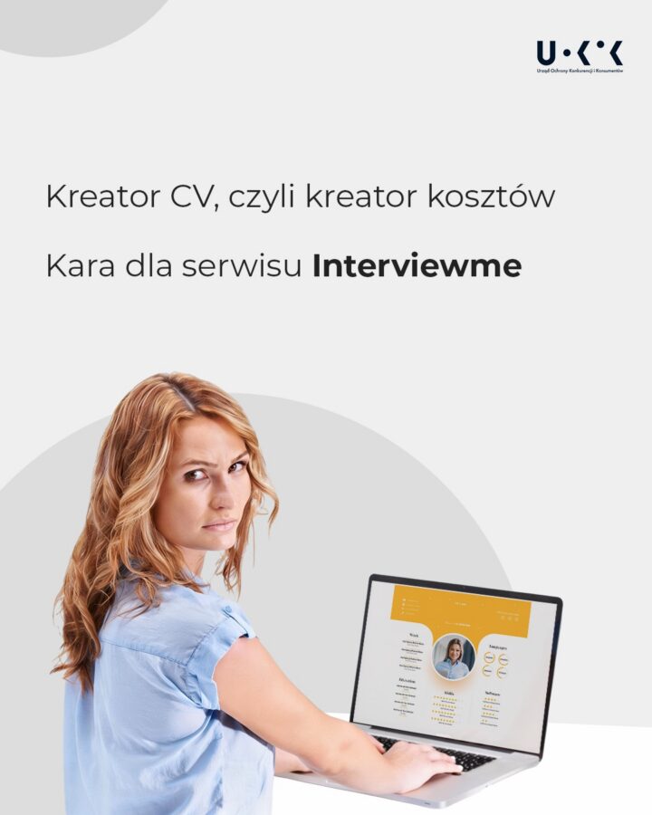 kara od uokik dla serwisu interviewme.pl oferujacego kreator cv