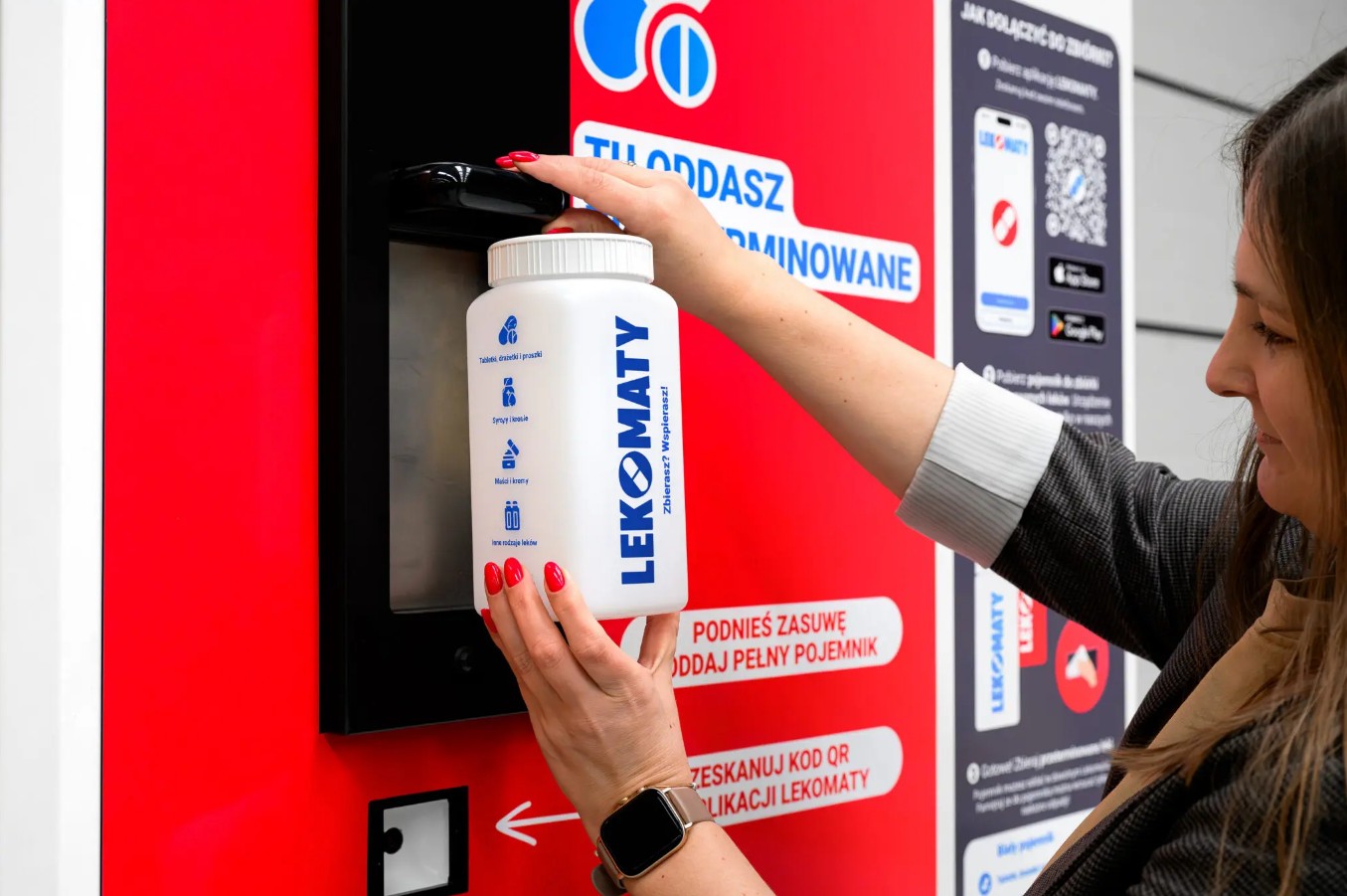 Lekomat, automat na przeterminowane leki i domowe odpady medyczne