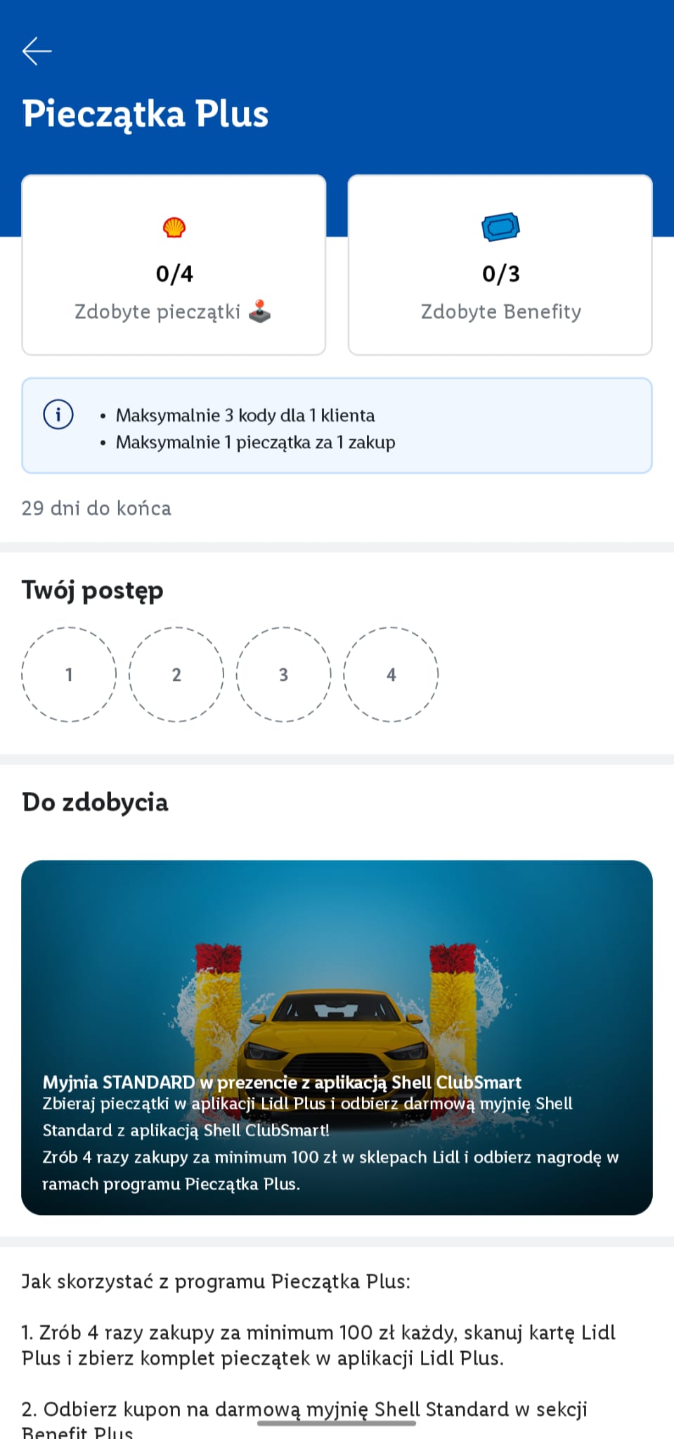 Lidl Plus akcja Pieczątka Plus