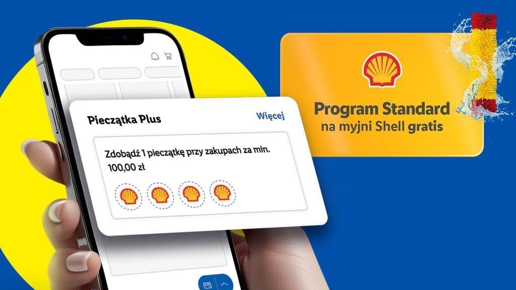 Lidl Plus Program Standard na myjni Shell gratis