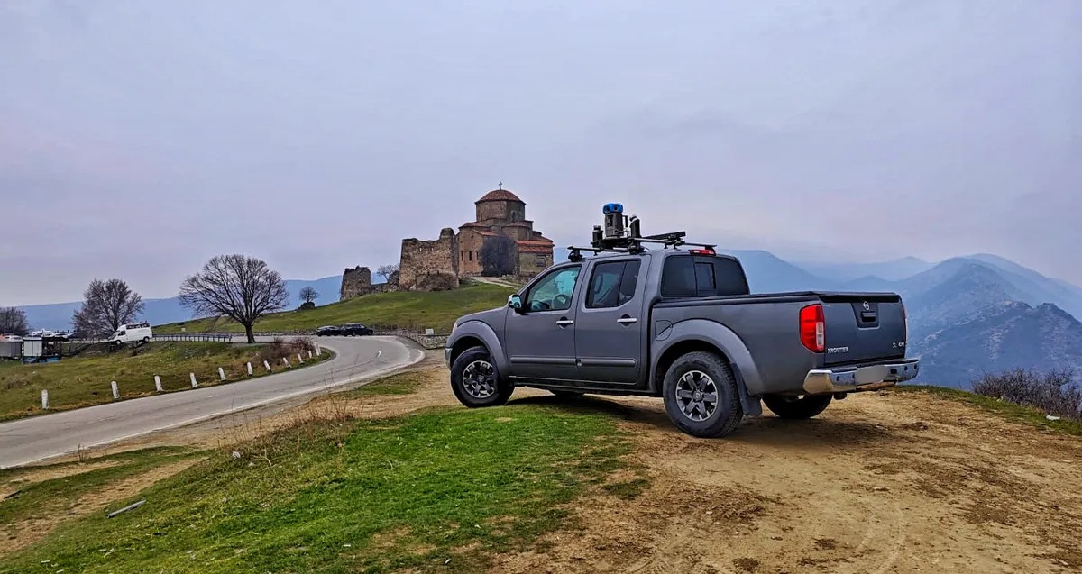Gruzja, Mapy Google, Street View