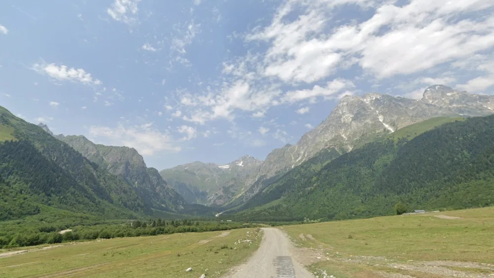 Gruzja, Mapy Google, Street View