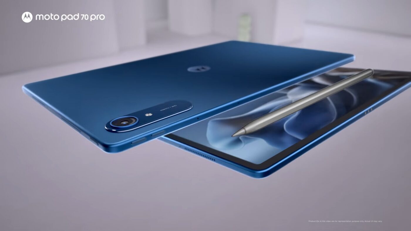 motorola moto pad 70 pro tablet