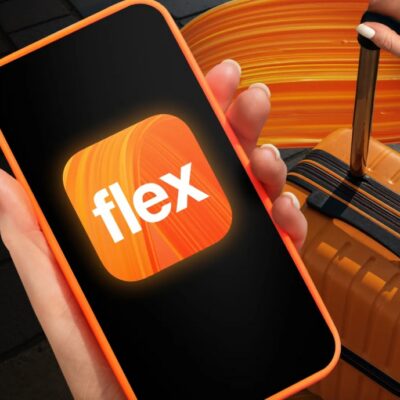 orange flex logo