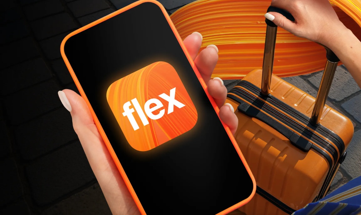 orange flex logo