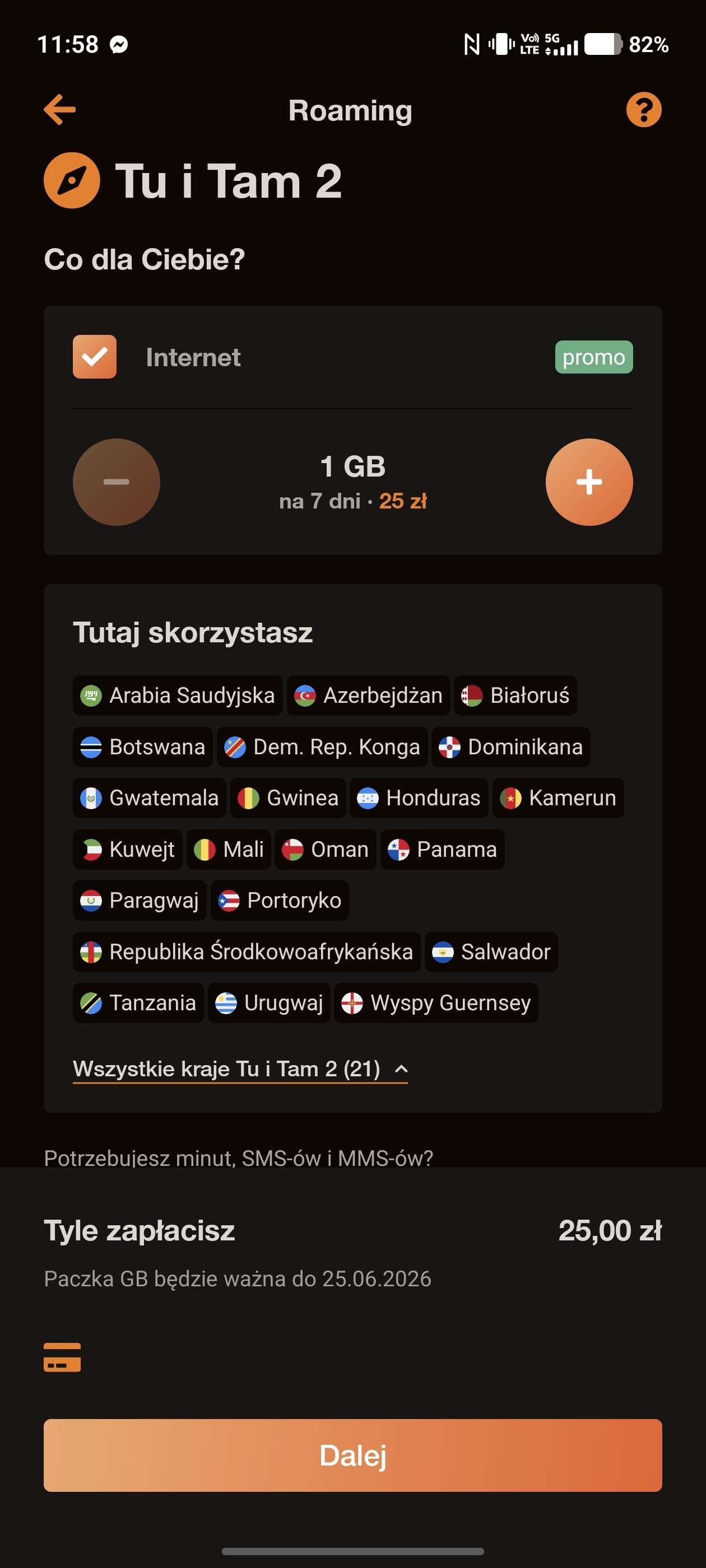 orange flex pakiet tu i tam 2 lista krajów 2026 źródło tabletowo.pl