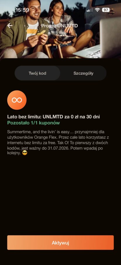 Orange Flex bez limitu lato 2026