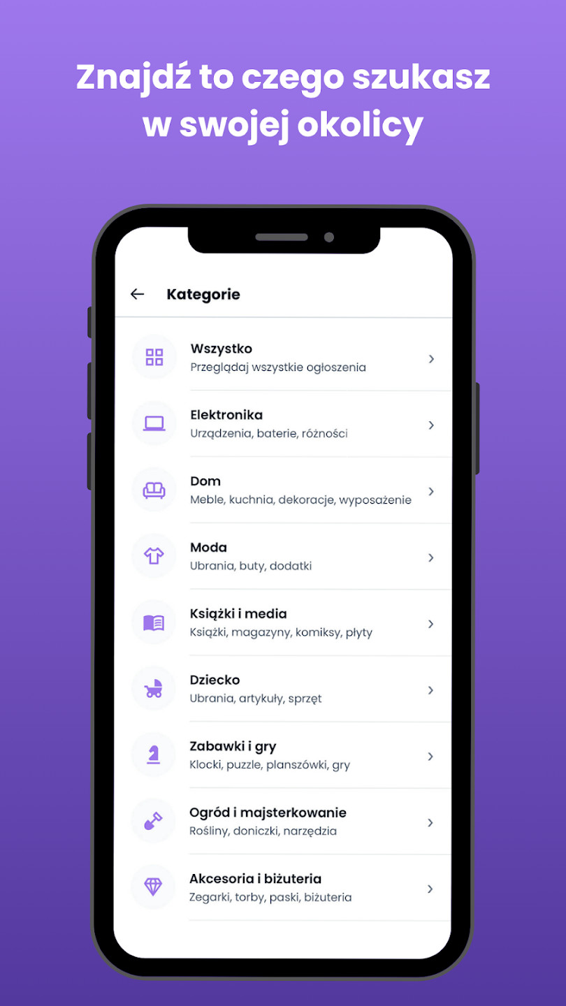 Screen z aplikacji Po Sąsiedzku