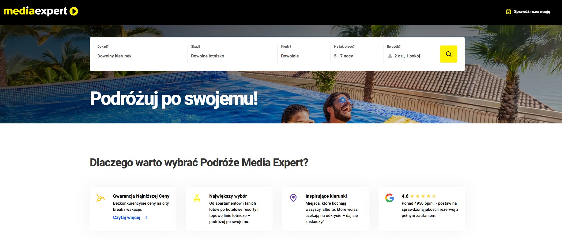 Podróże Media Expert
