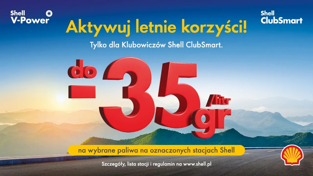 Shell promocja na paliwo wakacje 2026
