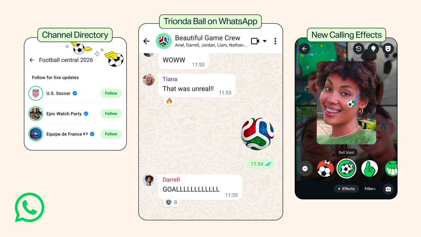 specjalne funkcje na whatsappie na mundial 2026