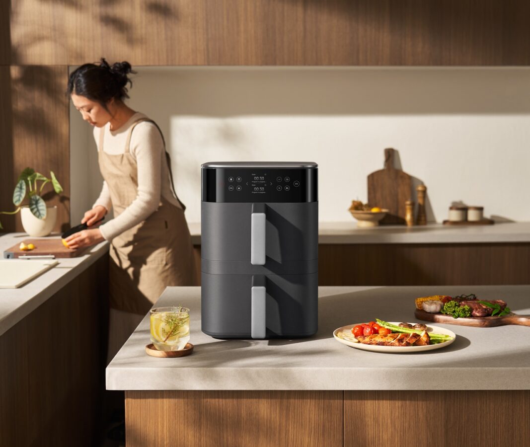 frytkownica beztłuszczowa xiaomi dual zone air fryer 12l