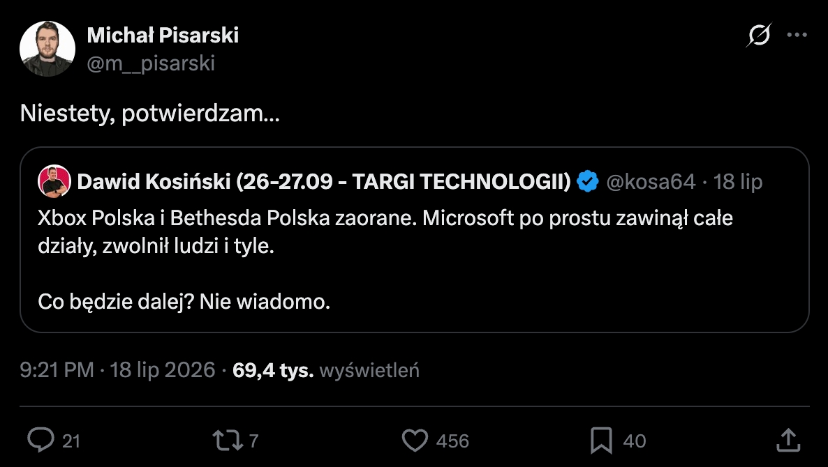 Koniec Xbox Polska i Bethesda Polska