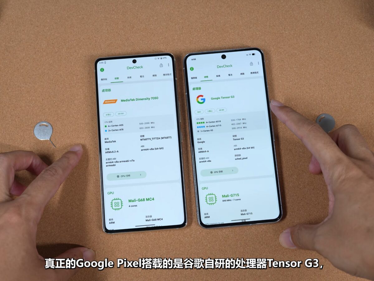 google pixel 8 pro z korei północnej