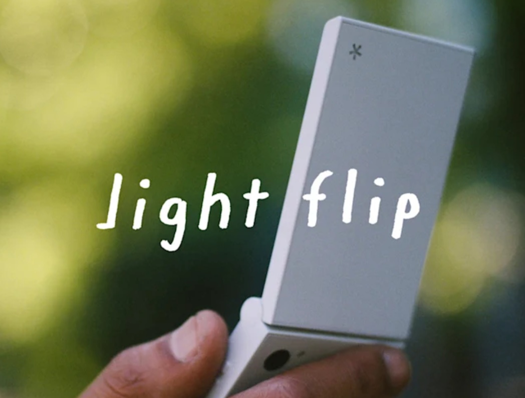 light flip telefon z klapką smartfon