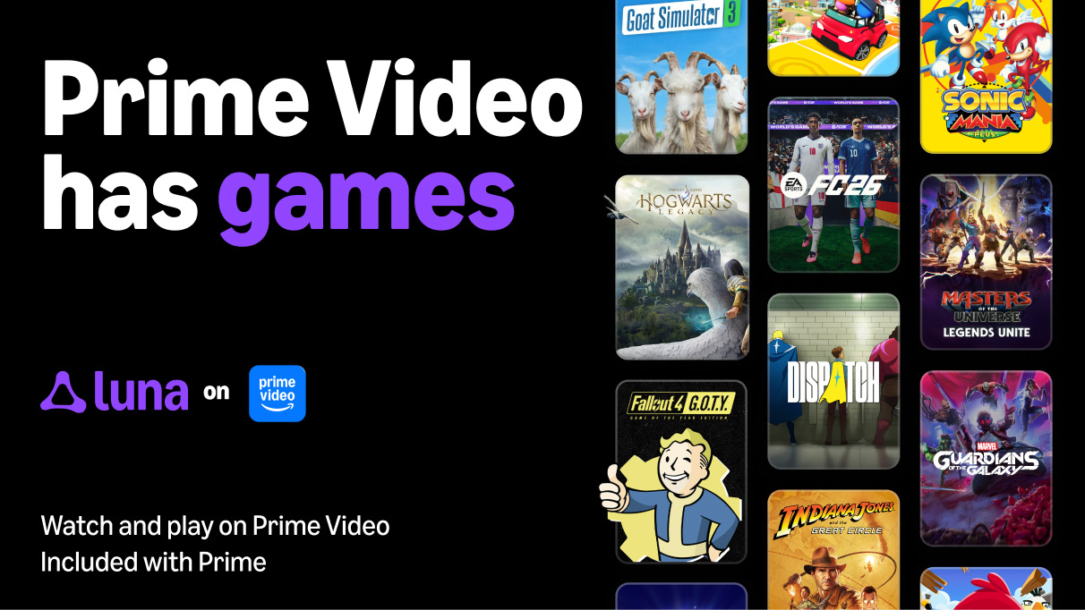 Gry w Amazon Prime Video, Amazon Luna