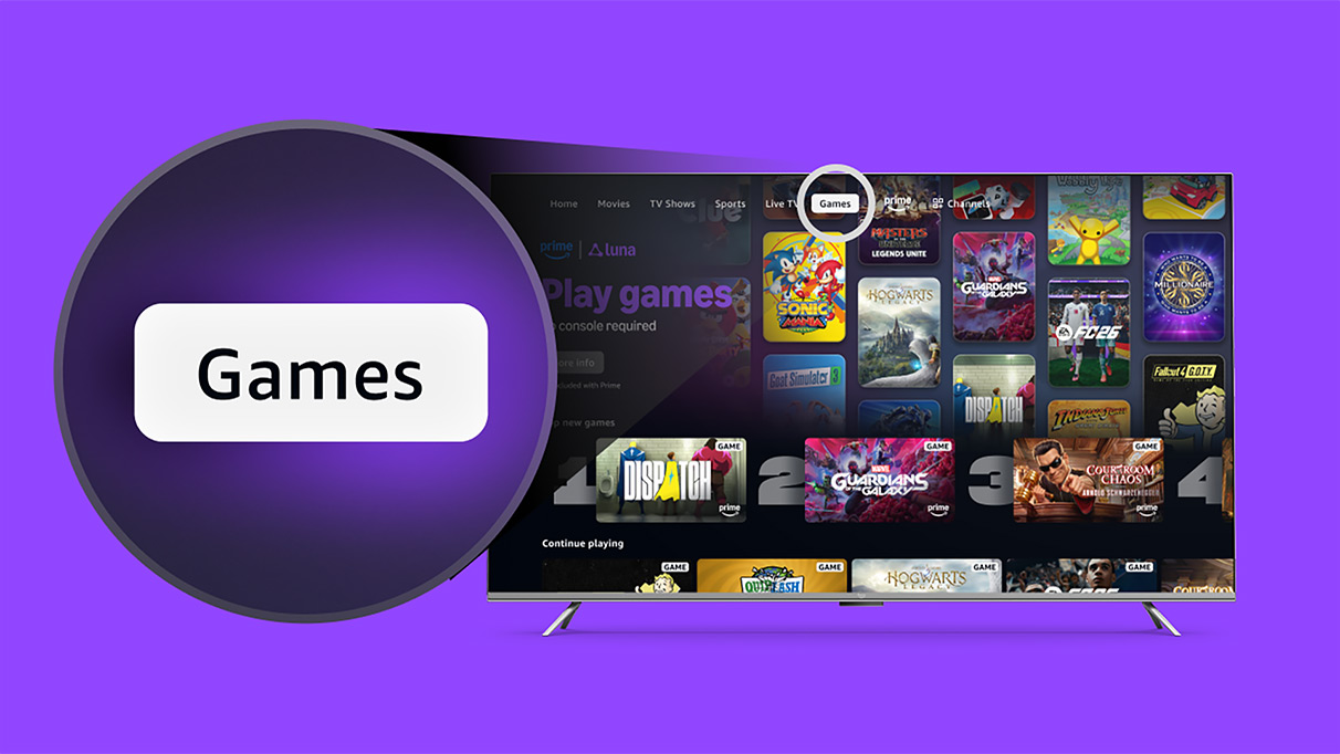 Gry w Amazon Prime Video, Amazon Luna