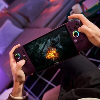 MSI Claw 8 EX AI+ handheld konsola przenośna