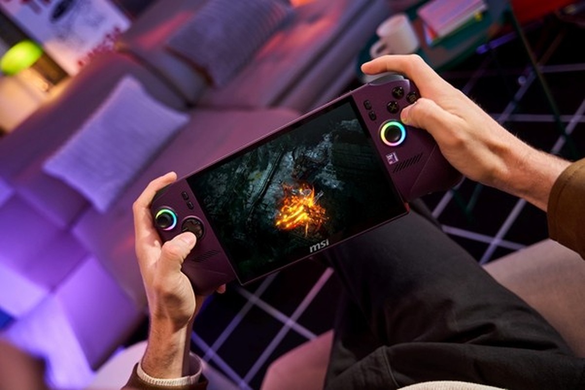 MSI Claw 8 EX AI+ handheld konsola przenośna