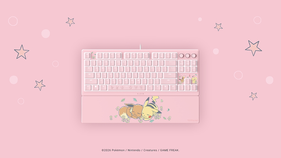 Kolekcja Razer Pikachu & Eevee Edition
