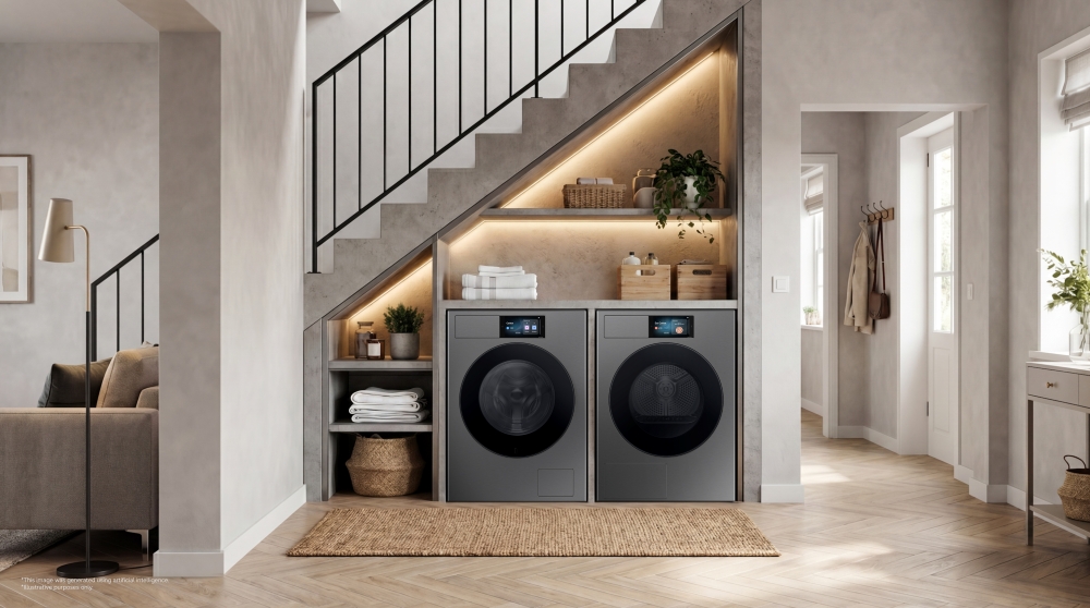 Nowe pralki i suszarki Samsung Bespoke AI