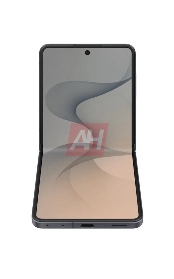 składany smartfon samsung galaxy z flip 8 foldable smartphone rende