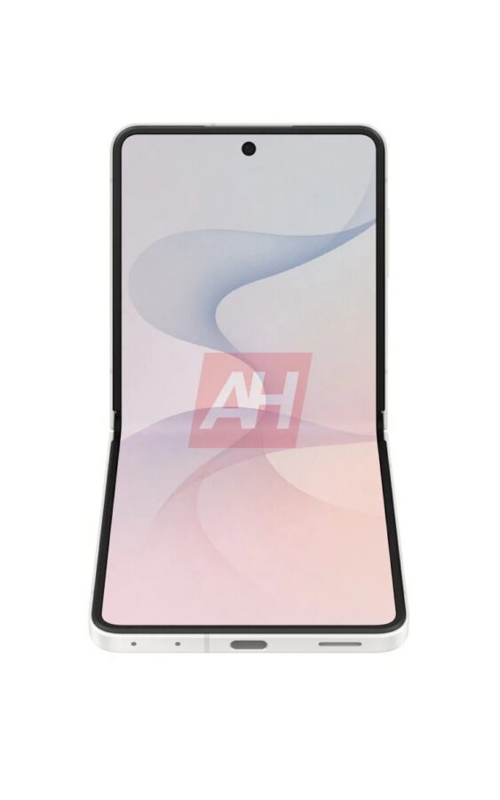 składany smartfon samsung galaxy z flip 8 foldable smartphone rende