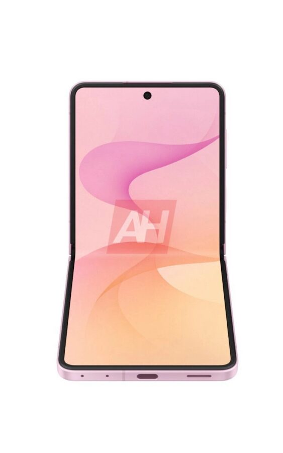składany smartfon samsung galaxy z flip 8 foldable smartphone rende