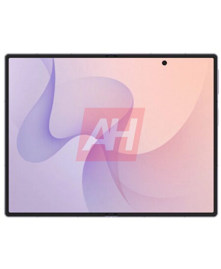 składany smartfon samsung galaxy z fold 8 foldable smartphone rende