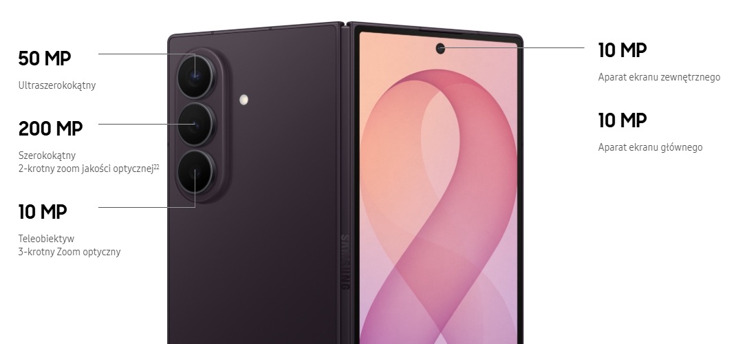 składany smartfon samsung galaxy z fold 8 ultra foldable smartphone