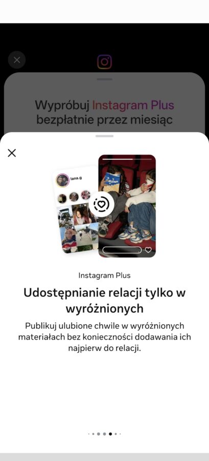 subskrypcja instagram plus źródło tabletowo.pl